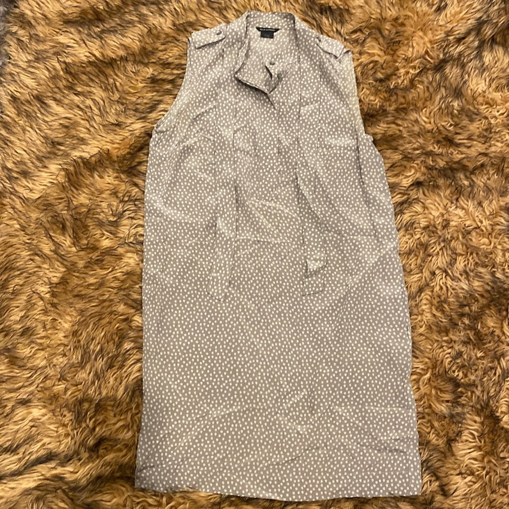 Club Monaco Silk Floral Sleeveless Mini Dress